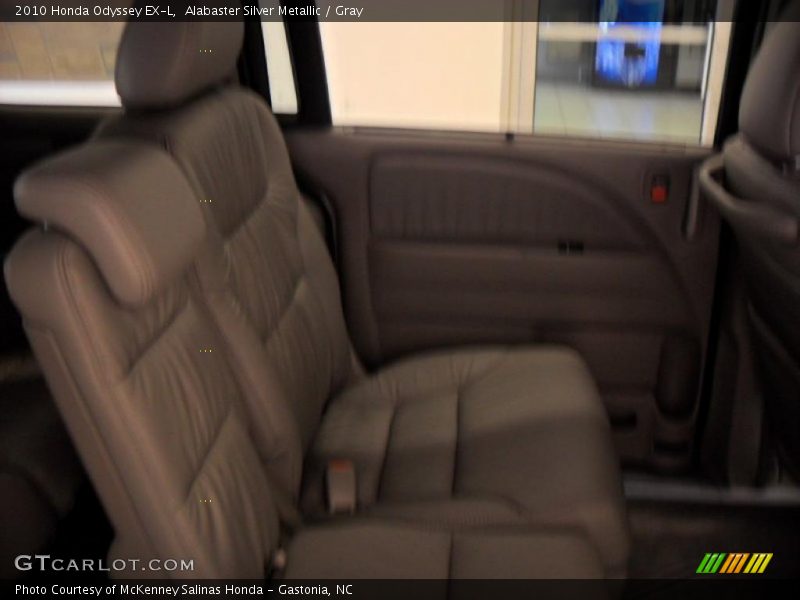 Alabaster Silver Metallic / Gray 2010 Honda Odyssey EX-L