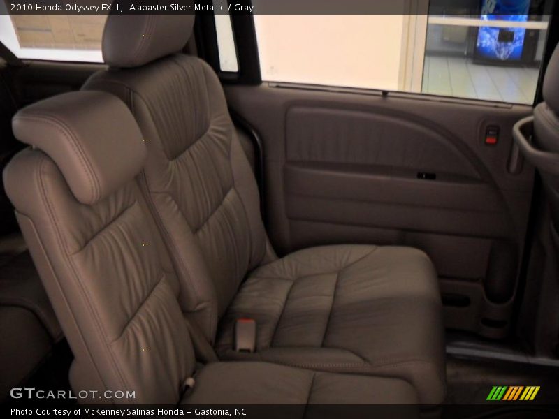 Alabaster Silver Metallic / Gray 2010 Honda Odyssey EX-L