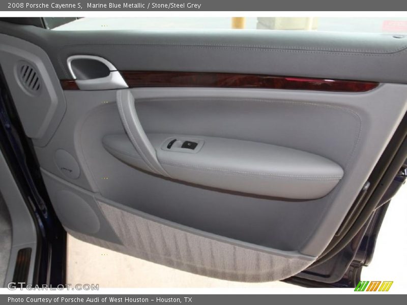 Marine Blue Metallic / Stone/Steel Grey 2008 Porsche Cayenne S