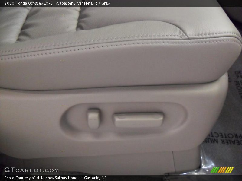 Alabaster Silver Metallic / Gray 2010 Honda Odyssey EX-L