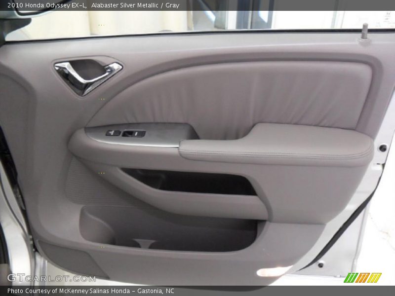 Alabaster Silver Metallic / Gray 2010 Honda Odyssey EX-L