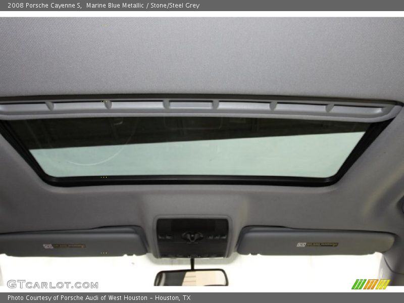 Marine Blue Metallic / Stone/Steel Grey 2008 Porsche Cayenne S