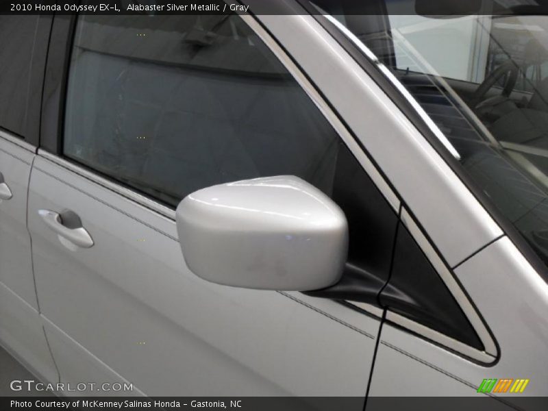 Alabaster Silver Metallic / Gray 2010 Honda Odyssey EX-L
