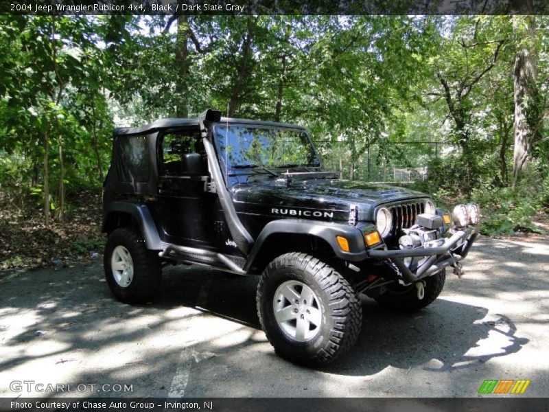 Black / Dark Slate Gray 2004 Jeep Wrangler Rubicon 4x4