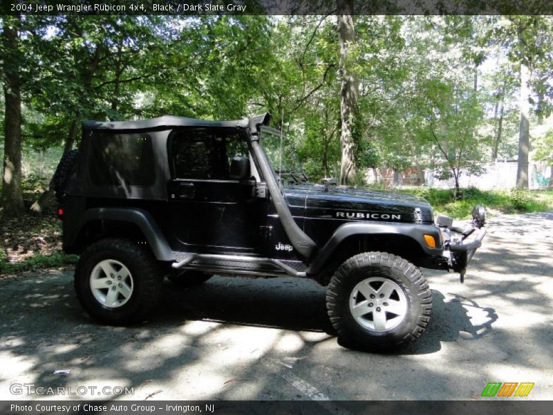 Black / Dark Slate Gray 2004 Jeep Wrangler Rubicon 4x4