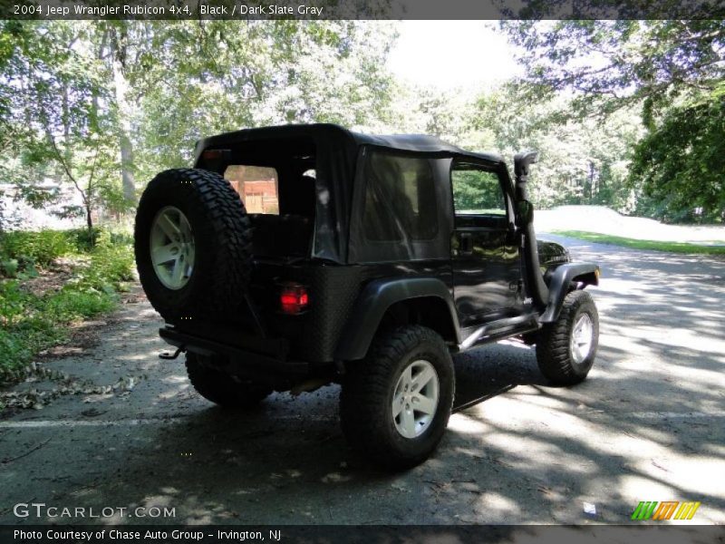 Black / Dark Slate Gray 2004 Jeep Wrangler Rubicon 4x4