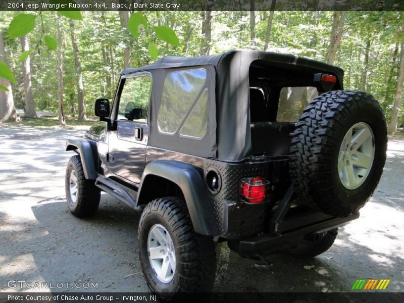 Black / Dark Slate Gray 2004 Jeep Wrangler Rubicon 4x4