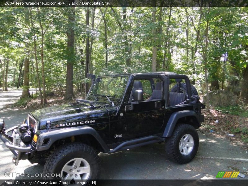 Black / Dark Slate Gray 2004 Jeep Wrangler Rubicon 4x4
