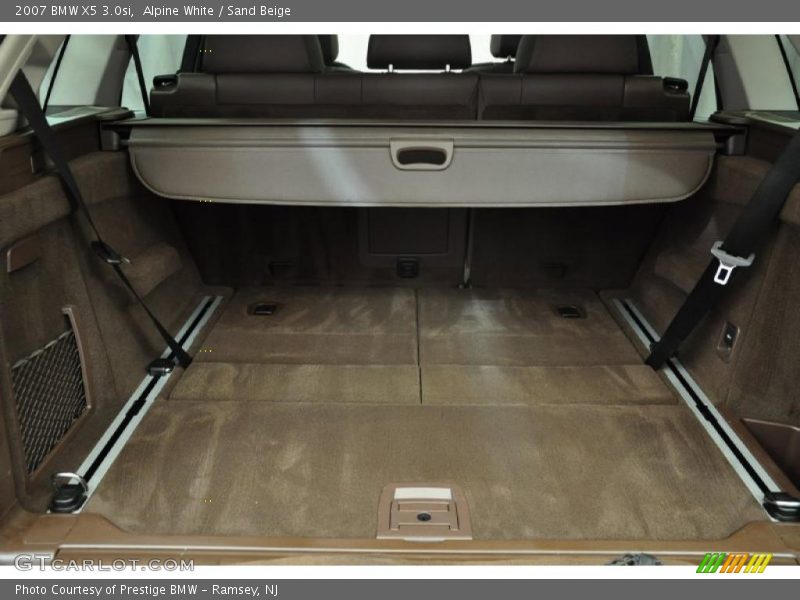 Alpine White / Sand Beige 2007 BMW X5 3.0si