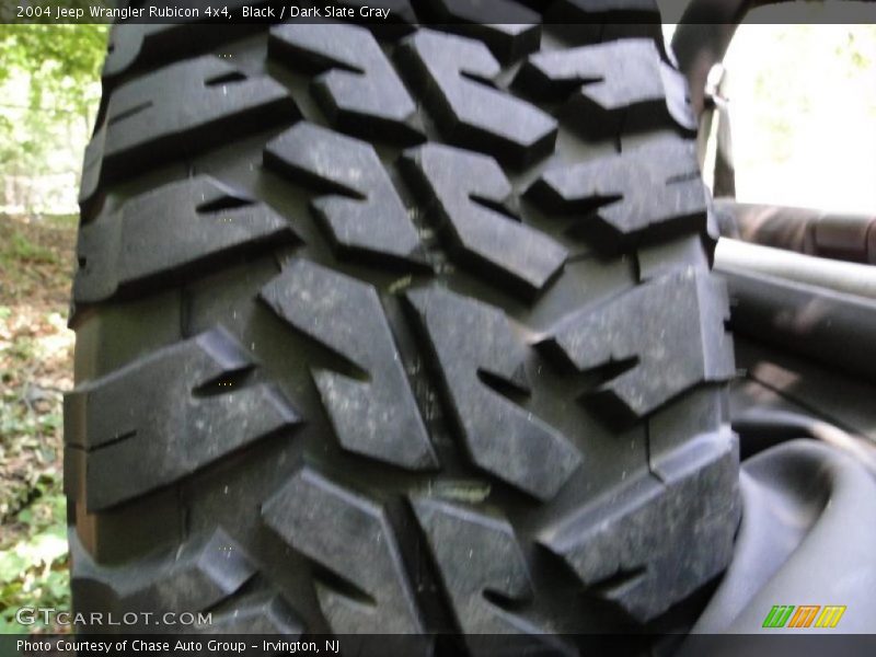 Black / Dark Slate Gray 2004 Jeep Wrangler Rubicon 4x4