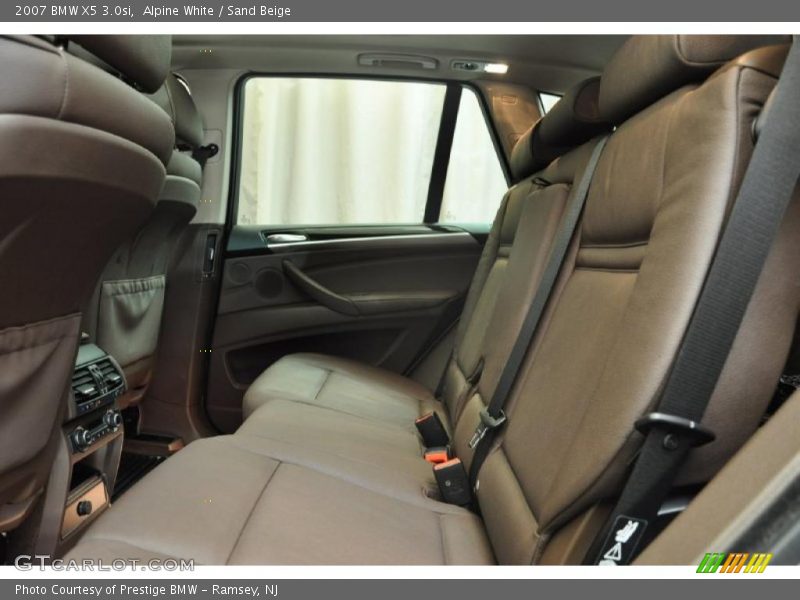 Alpine White / Sand Beige 2007 BMW X5 3.0si