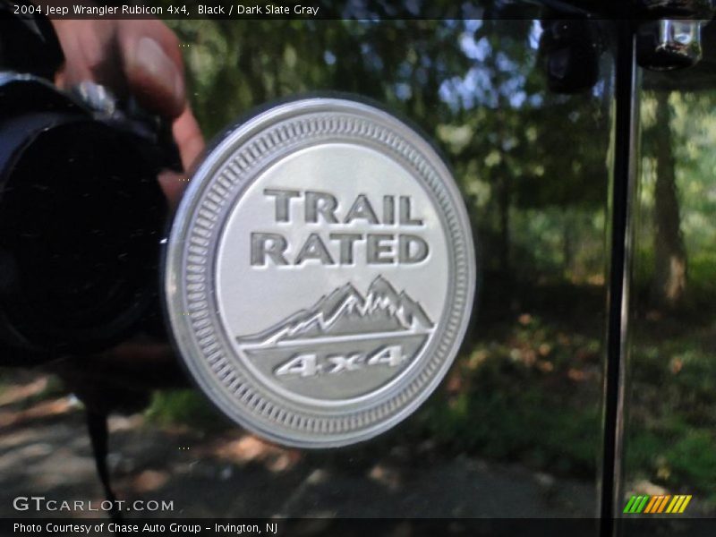 Black / Dark Slate Gray 2004 Jeep Wrangler Rubicon 4x4