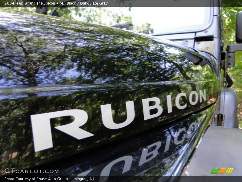 Black / Dark Slate Gray 2004 Jeep Wrangler Rubicon 4x4