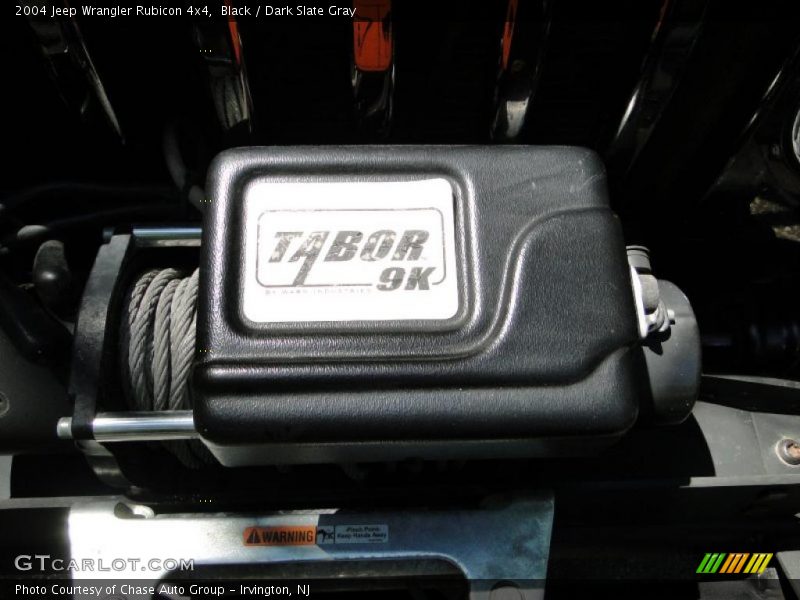 Black / Dark Slate Gray 2004 Jeep Wrangler Rubicon 4x4