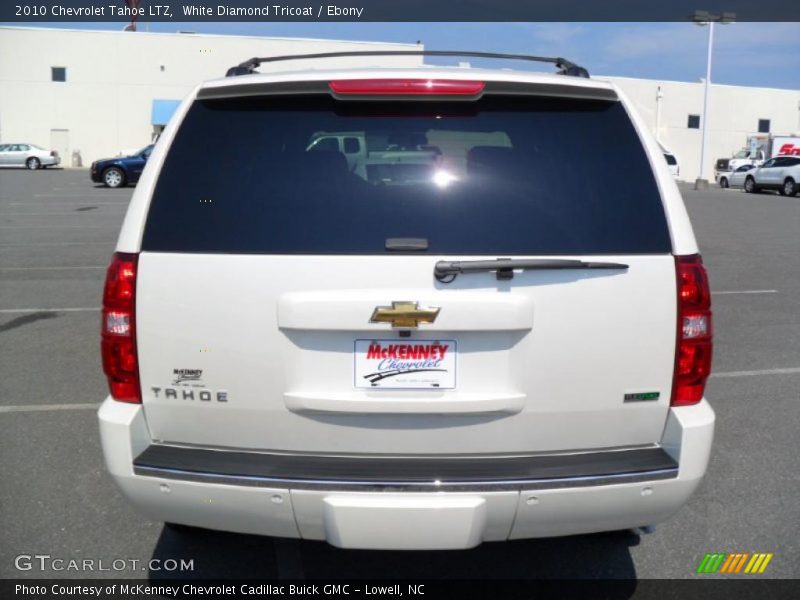 White Diamond Tricoat / Ebony 2010 Chevrolet Tahoe LTZ