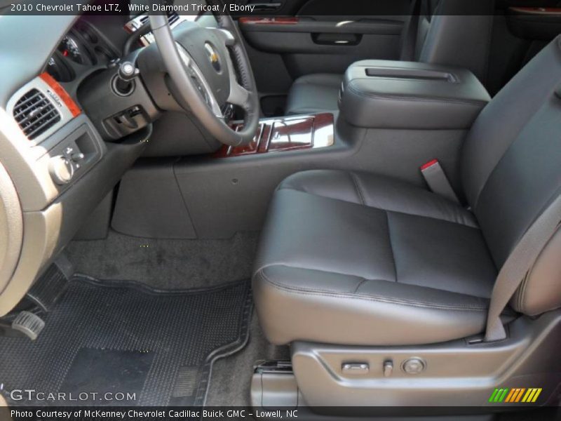 White Diamond Tricoat / Ebony 2010 Chevrolet Tahoe LTZ