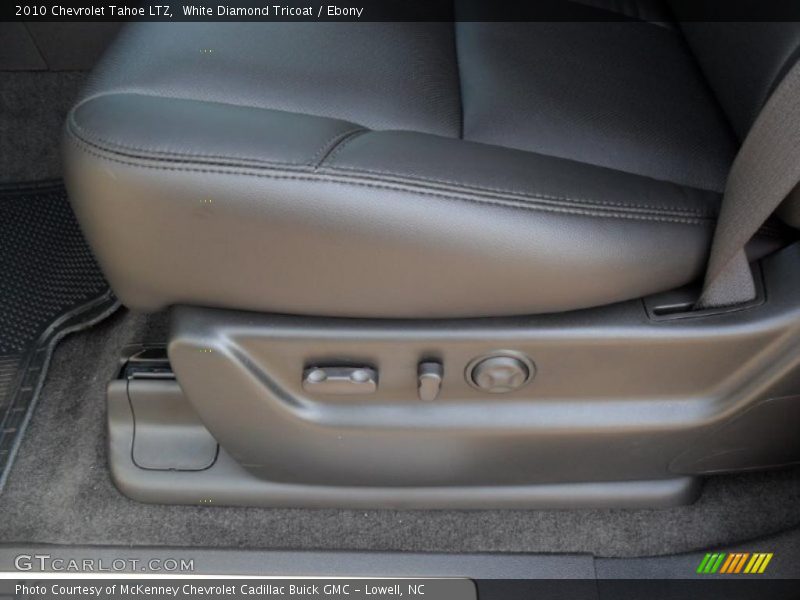 White Diamond Tricoat / Ebony 2010 Chevrolet Tahoe LTZ