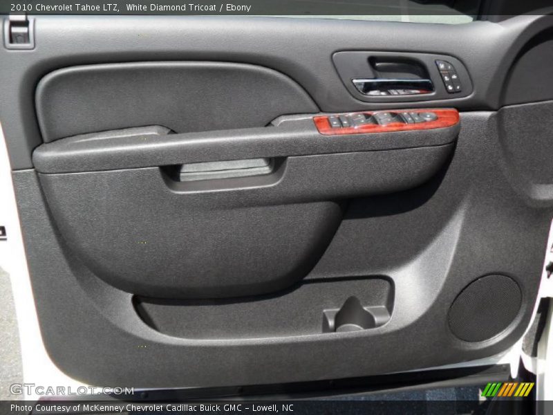 White Diamond Tricoat / Ebony 2010 Chevrolet Tahoe LTZ