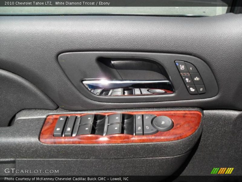 White Diamond Tricoat / Ebony 2010 Chevrolet Tahoe LTZ
