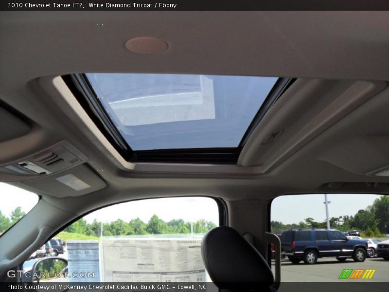 White Diamond Tricoat / Ebony 2010 Chevrolet Tahoe LTZ