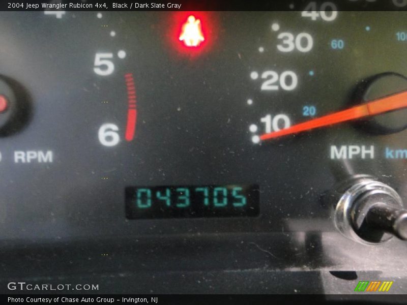 Black / Dark Slate Gray 2004 Jeep Wrangler Rubicon 4x4