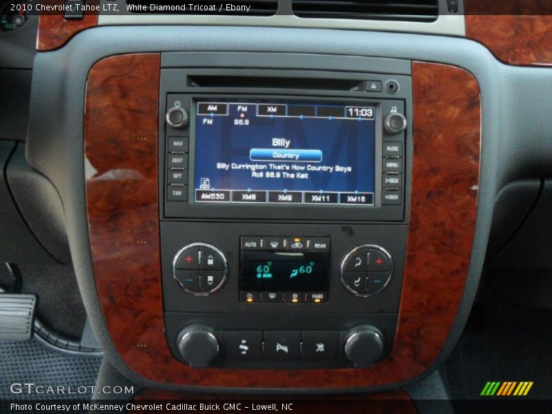 White Diamond Tricoat / Ebony 2010 Chevrolet Tahoe LTZ