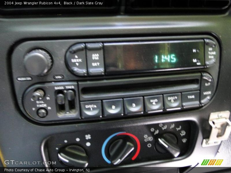 Black / Dark Slate Gray 2004 Jeep Wrangler Rubicon 4x4