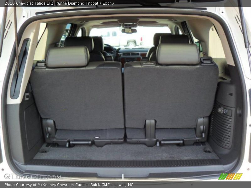 White Diamond Tricoat / Ebony 2010 Chevrolet Tahoe LTZ