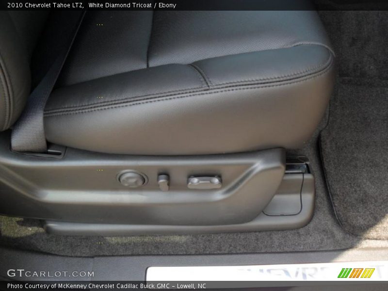 White Diamond Tricoat / Ebony 2010 Chevrolet Tahoe LTZ