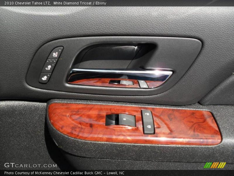 White Diamond Tricoat / Ebony 2010 Chevrolet Tahoe LTZ