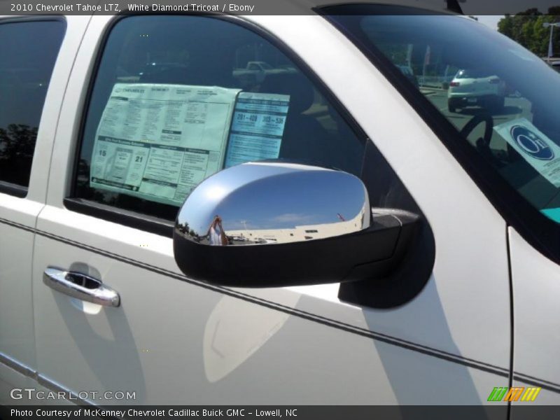White Diamond Tricoat / Ebony 2010 Chevrolet Tahoe LTZ
