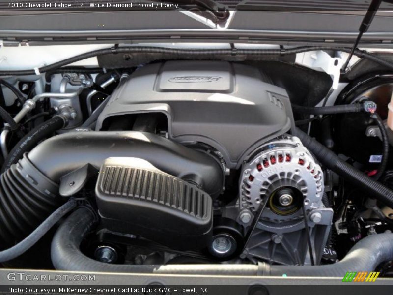 White Diamond Tricoat / Ebony 2010 Chevrolet Tahoe LTZ