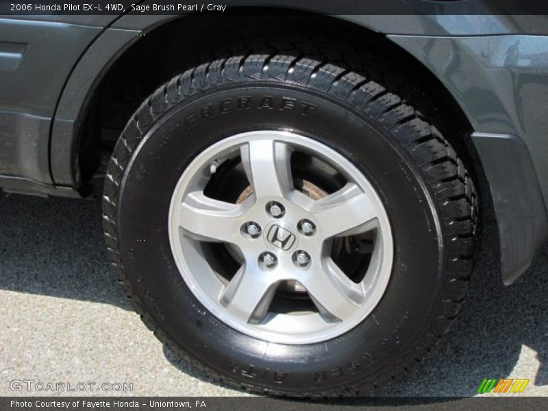 Sage Brush Pearl / Gray 2006 Honda Pilot EX-L 4WD