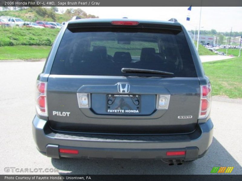 Sage Brush Pearl / Gray 2006 Honda Pilot EX-L 4WD