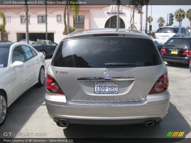 Pewter Metallic / Macadamia 2008 Mercedes-Benz R 350