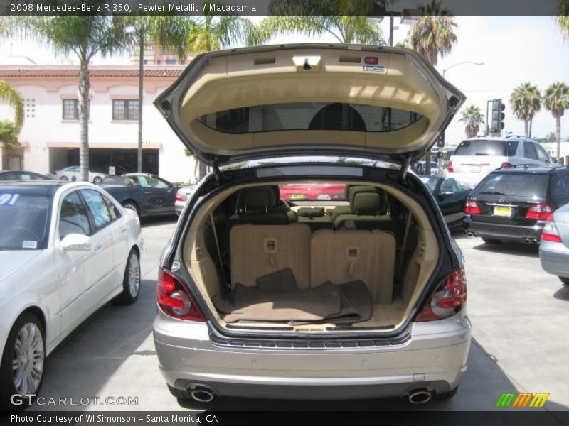 Pewter Metallic / Macadamia 2008 Mercedes-Benz R 350