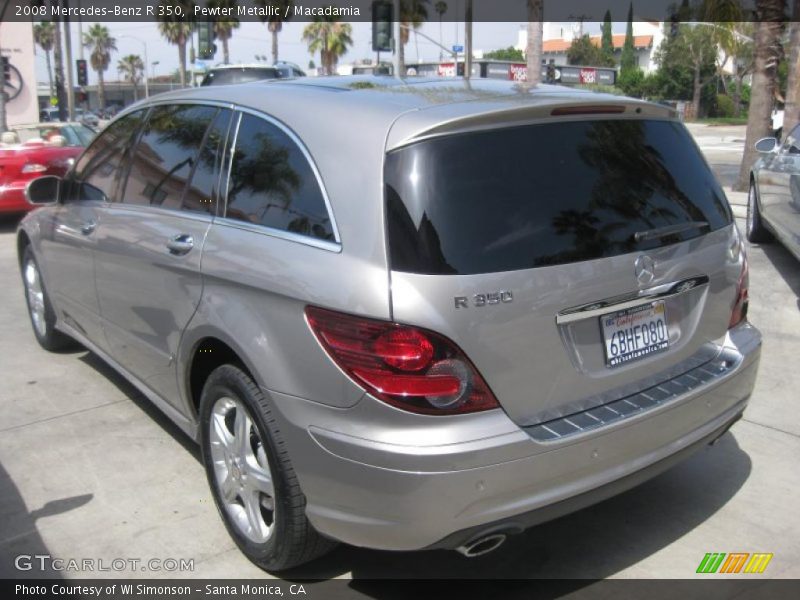 Pewter Metallic / Macadamia 2008 Mercedes-Benz R 350