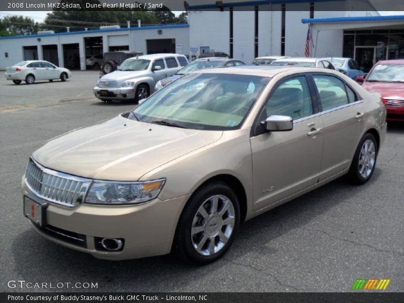 Dune Pearl Metallic / Sand 2008 Lincoln MKZ Sedan