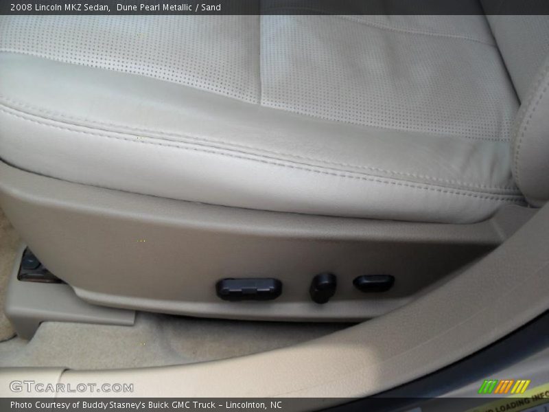 Dune Pearl Metallic / Sand 2008 Lincoln MKZ Sedan