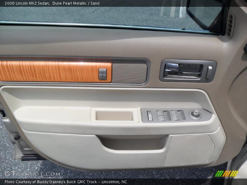 Dune Pearl Metallic / Sand 2008 Lincoln MKZ Sedan