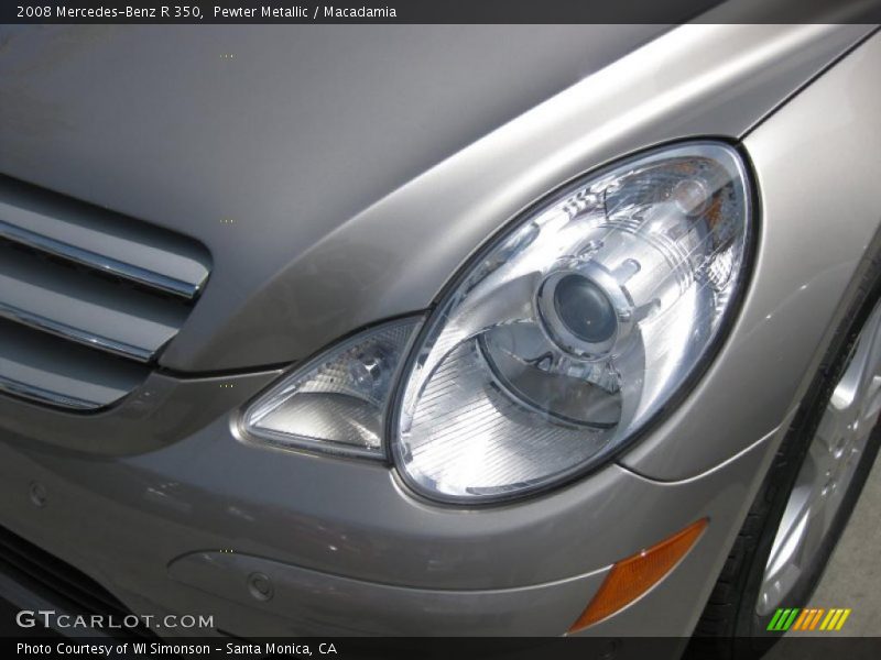 Pewter Metallic / Macadamia 2008 Mercedes-Benz R 350