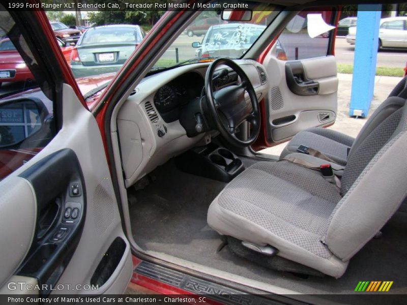 Toreador Red Metallic / Medium Graphite 1999 Ford Ranger XLT Extended Cab