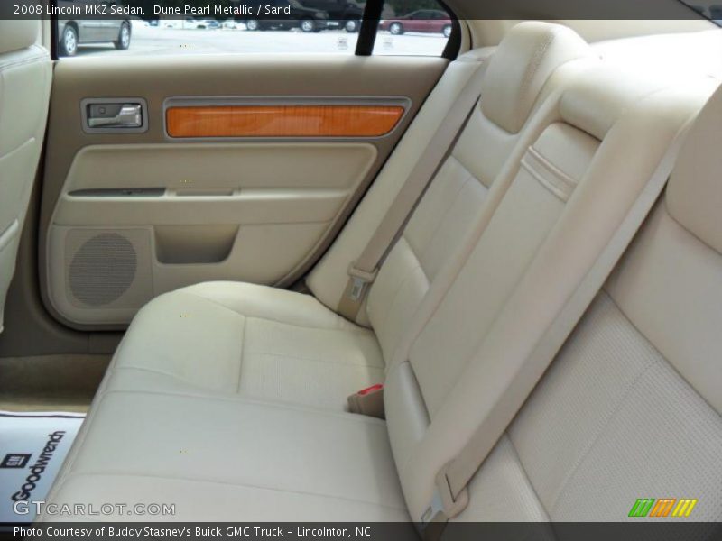 Dune Pearl Metallic / Sand 2008 Lincoln MKZ Sedan
