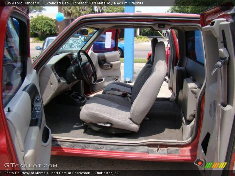 Toreador Red Metallic / Medium Graphite 1999 Ford Ranger XLT Extended Cab