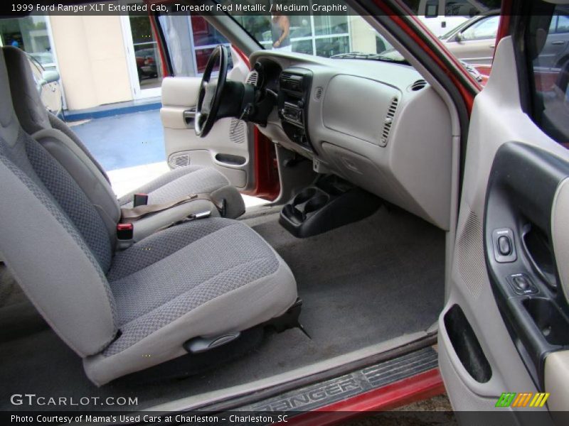 Toreador Red Metallic / Medium Graphite 1999 Ford Ranger XLT Extended Cab
