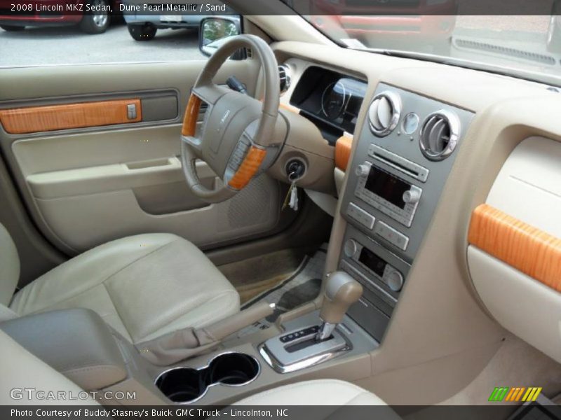 Dune Pearl Metallic / Sand 2008 Lincoln MKZ Sedan