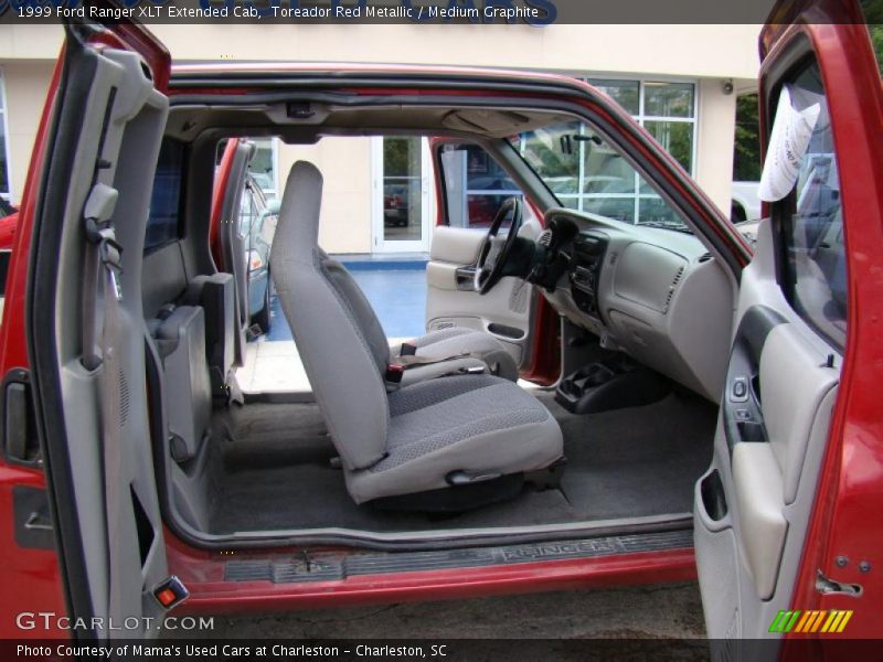 Toreador Red Metallic / Medium Graphite 1999 Ford Ranger XLT Extended Cab