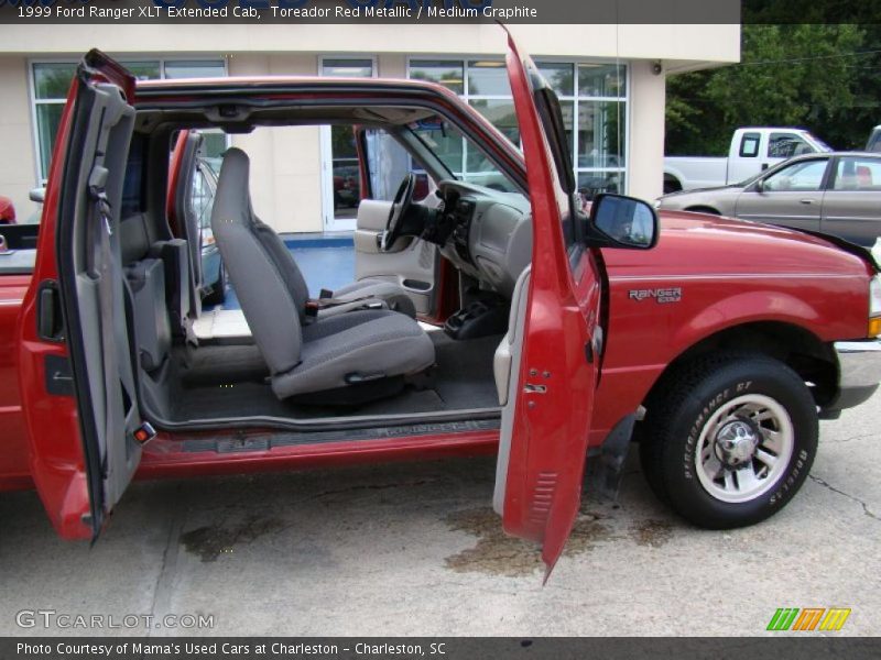 Toreador Red Metallic / Medium Graphite 1999 Ford Ranger XLT Extended Cab