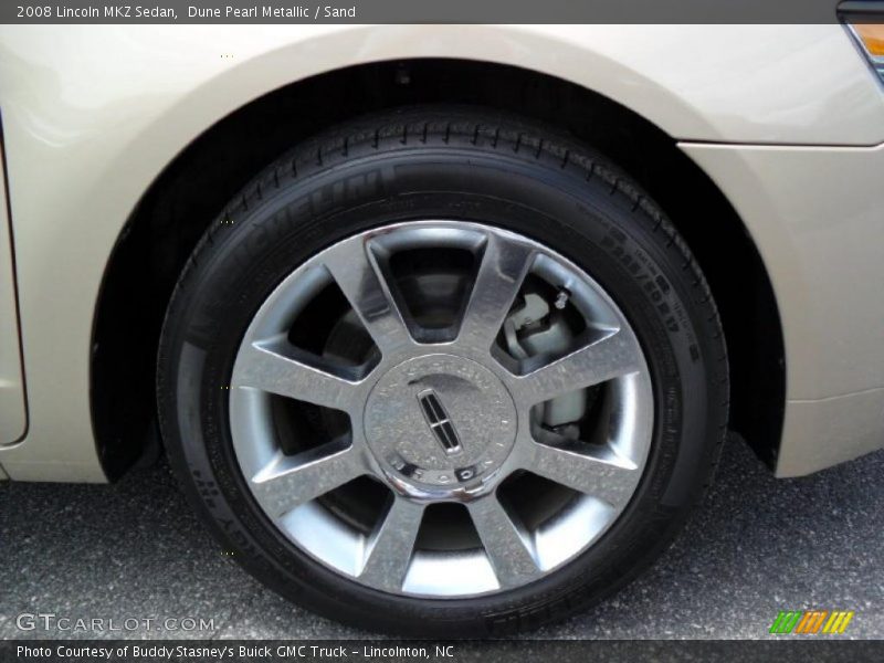 Dune Pearl Metallic / Sand 2008 Lincoln MKZ Sedan