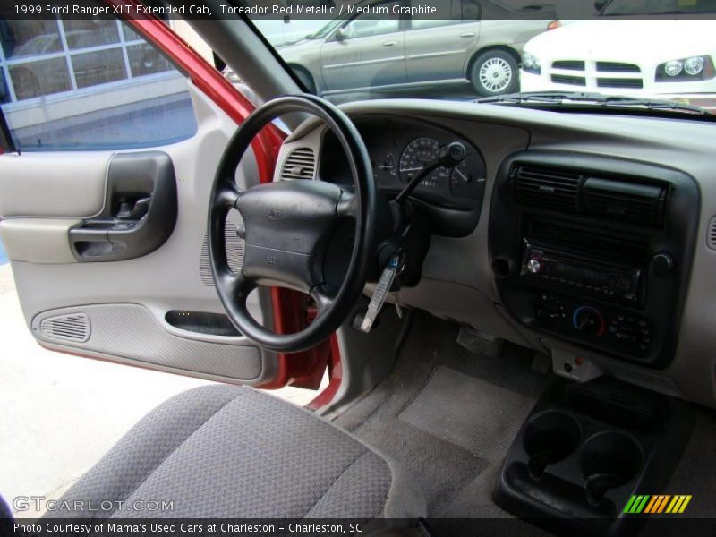 Toreador Red Metallic / Medium Graphite 1999 Ford Ranger XLT Extended Cab